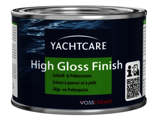 Yachtcare High Gloss Finish – Silikonfreie Poliercreme mit Langzeit-Wachsfilm (200 g / 500 g)