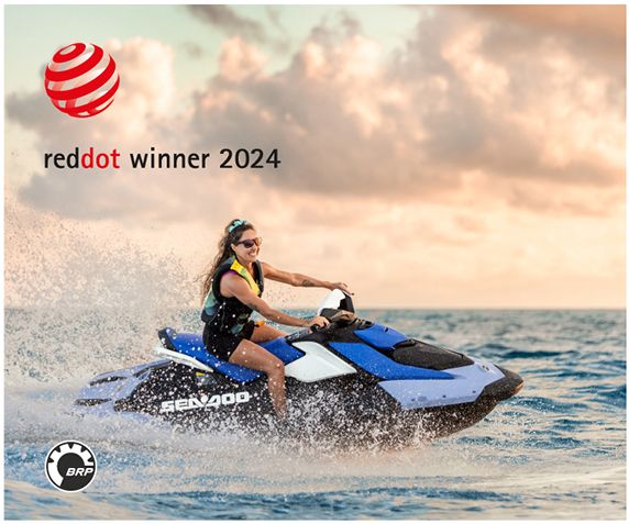 Seadoo Spark gewinnt Red Dot Award 2024: Ein Meisterwerk des Designs und der Innovation