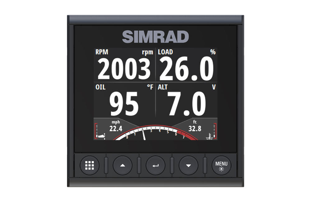 Simrad IS42 Multi-Purpose Instrument Display – 4,1’’ Farbdisplay | Art.-Nr. 000-13285-001