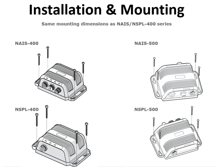 Simrad NAIS-500 Class B AIS mit GPS-Antenne | Art.-Nr. 000-13609-001