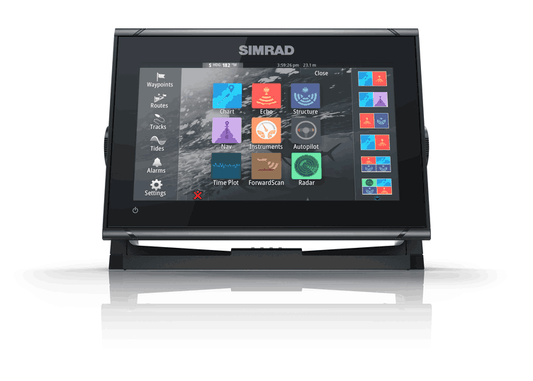 Simrad GO9 XSE – 9″ Multifunktionsdisplay Echolot, GPS & WLAN (mit HDI Sonargeber) | Art.-Nr. 000-14444-001