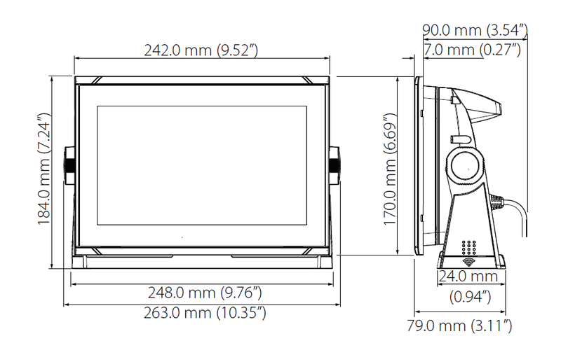 Simrad GO9 XSE – 9″ Multifunktionsdisplay Echolot, GPS & WLAN (ohne Sonargeber) | Art.-Nr. 000-14444-001