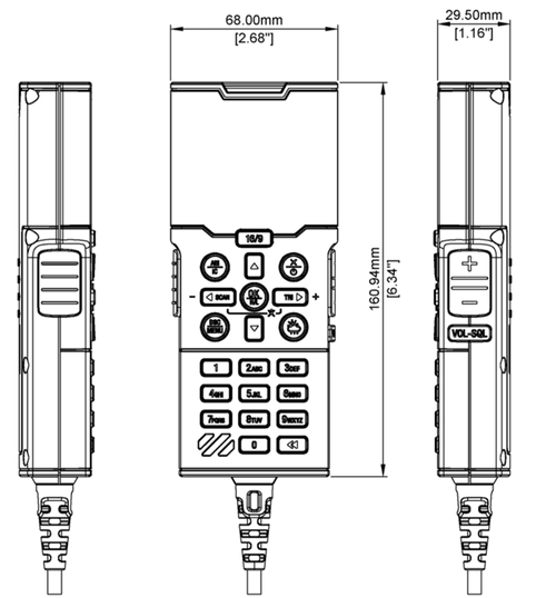 Simrad RS100-B Blackbox VHF Radio mit Class-B AIS, GPS-500 Antenne, HS100 Handset & SP100 Lautsprecher | Art.-Nr. 000-15792-001