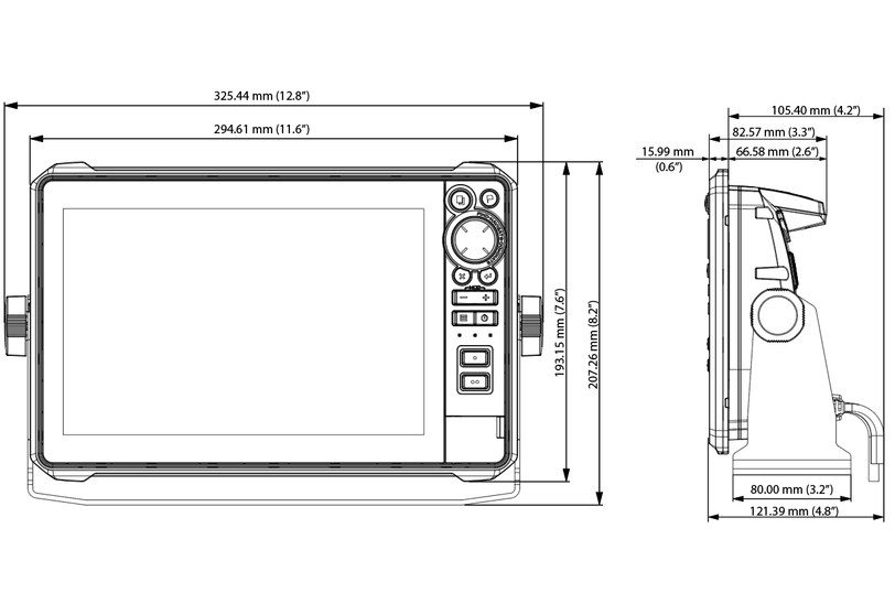 Lowrance HDS-10 PRO – 10" Multifunktionsdisplay