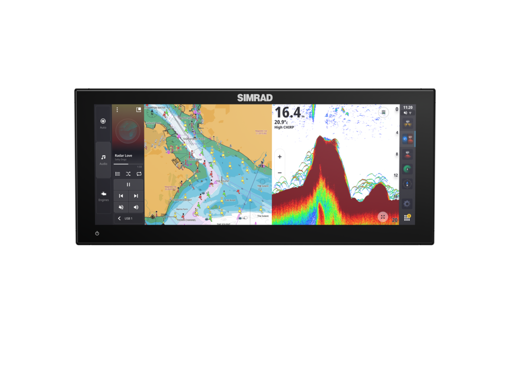 Simrad NSX 3015UW Ultrawide Display – Ultimatives Marine-Multifunktionsdisplay