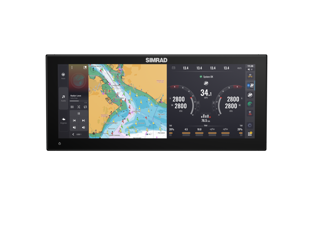 Simrad NSX 3015UW Ultrawide Display – Ultimatives Marine-Multifunktionsdisplay