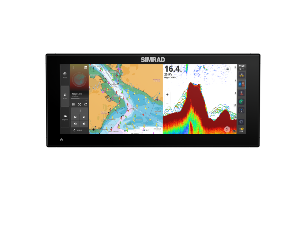Simrad NSX 3012UW Ultrawide Display – Ultimatives Marine-Multifunktionsdisplay