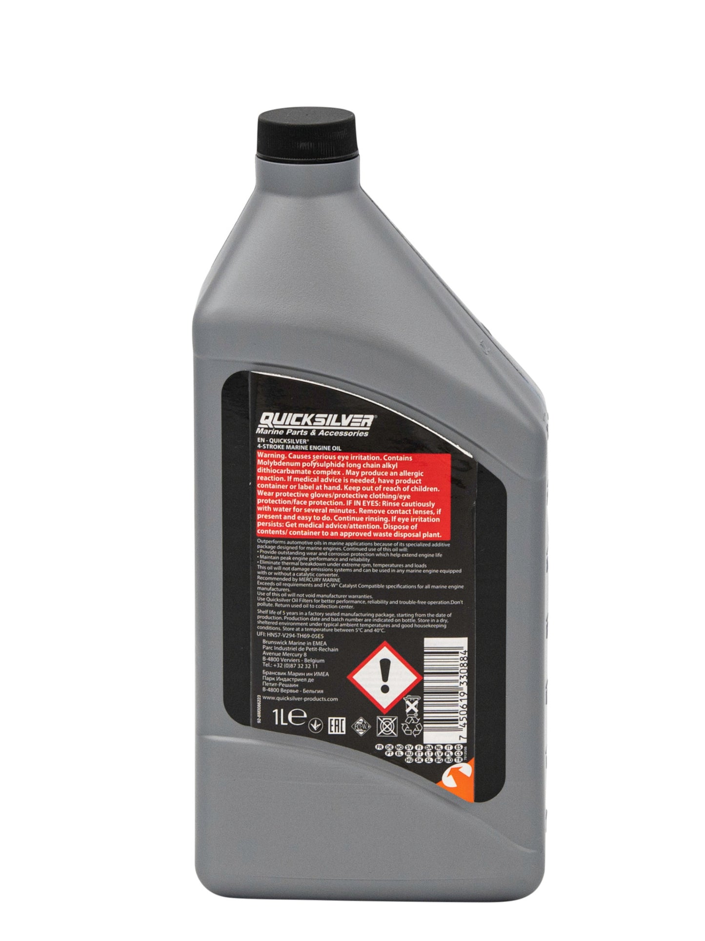 Quicksilver 4-Takt 25W-40 mineralisch Motoröl 1 Liter