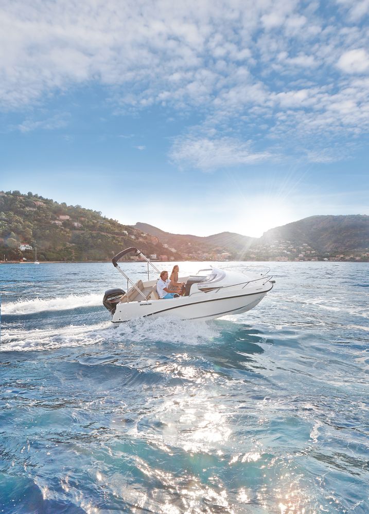 Quicksilver Activ 505 Cabin mit Mercury F60 und Harbeck B1350M ECO - MEGA SALE - Marina Wassersport GmbH