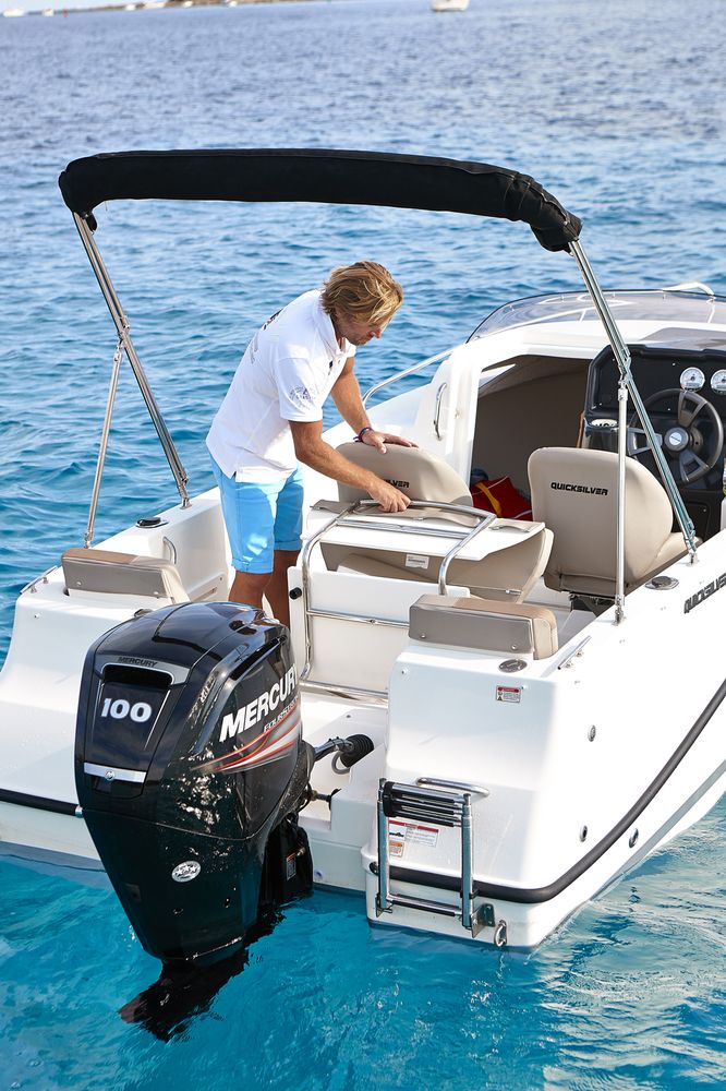 Quicksilver Activ 505 Cabin mit Mercury F60 und Harbeck B1350M ECO - MEGA SALE - Marina Wassersport GmbH