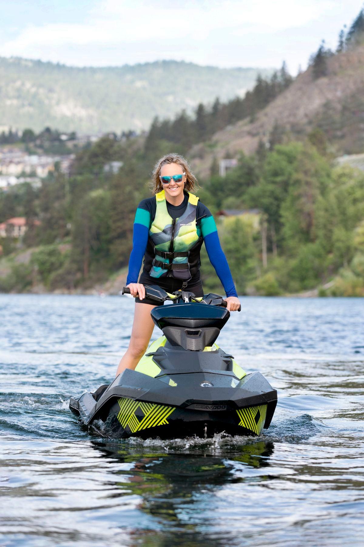 SeaDoo Spark Trixx 2UP 90 iBR  Jetski Modell 2023 - Manta Green