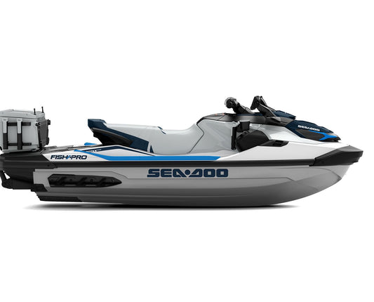 SeaDoo FishPro Sport 170 iDF Jetski Modell 2024 - White / Gulfstream Blue