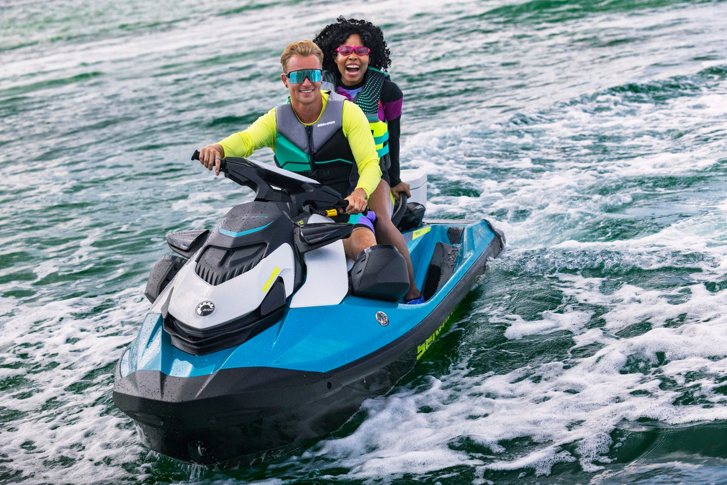 SeaDoo GTI SE 170 Jetski Modell 2025 - Teal Blue / Manta Green