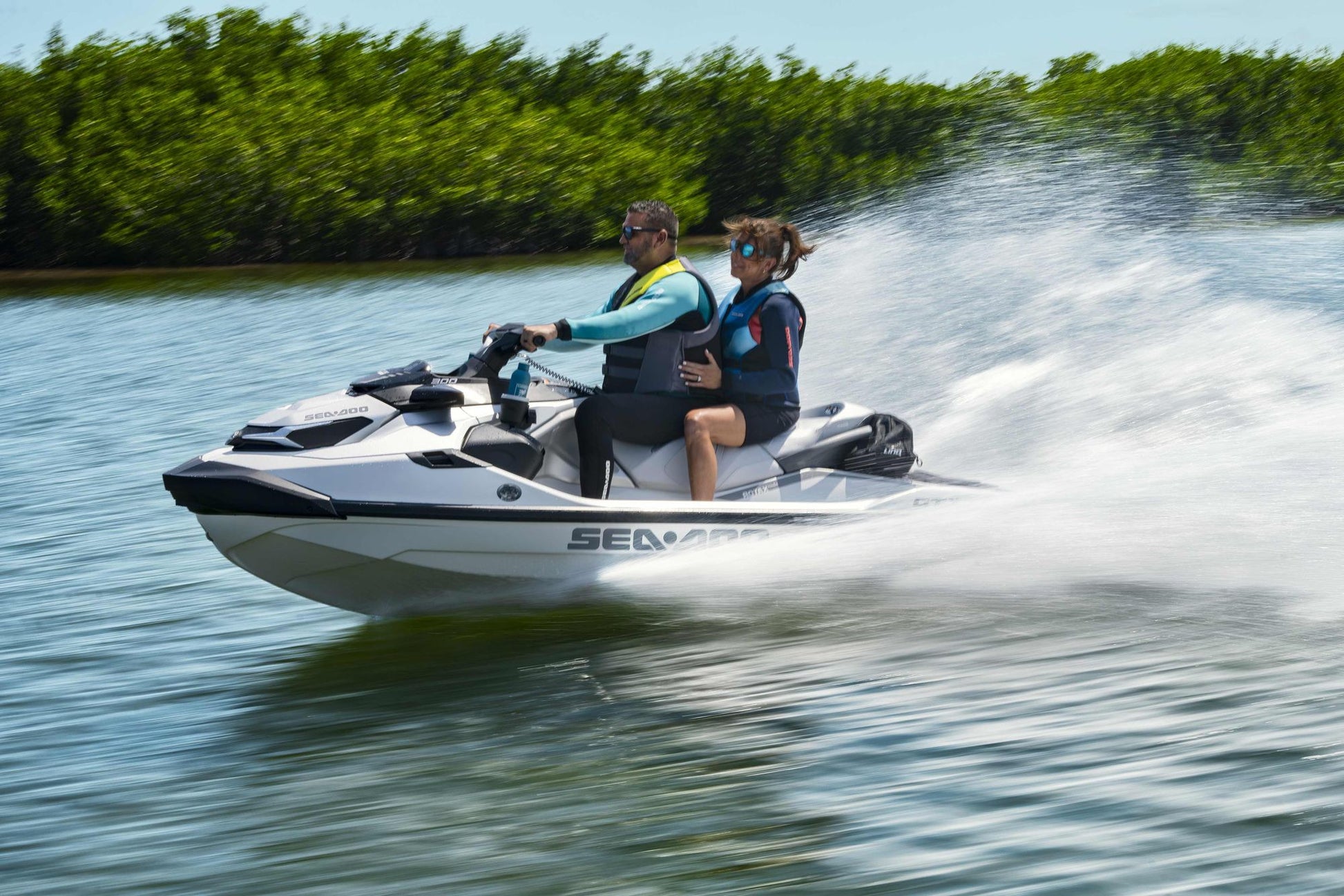 SeaDoo GTX Limited 300 Audio iDF Jetski Modell 2024 - Pearl White - Marina Wassersport GmbH