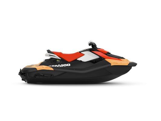 SeaDoo Spark 2UP 90 iBR  Jetski Modell 2024 - Sunrise Orange / Dragon Red