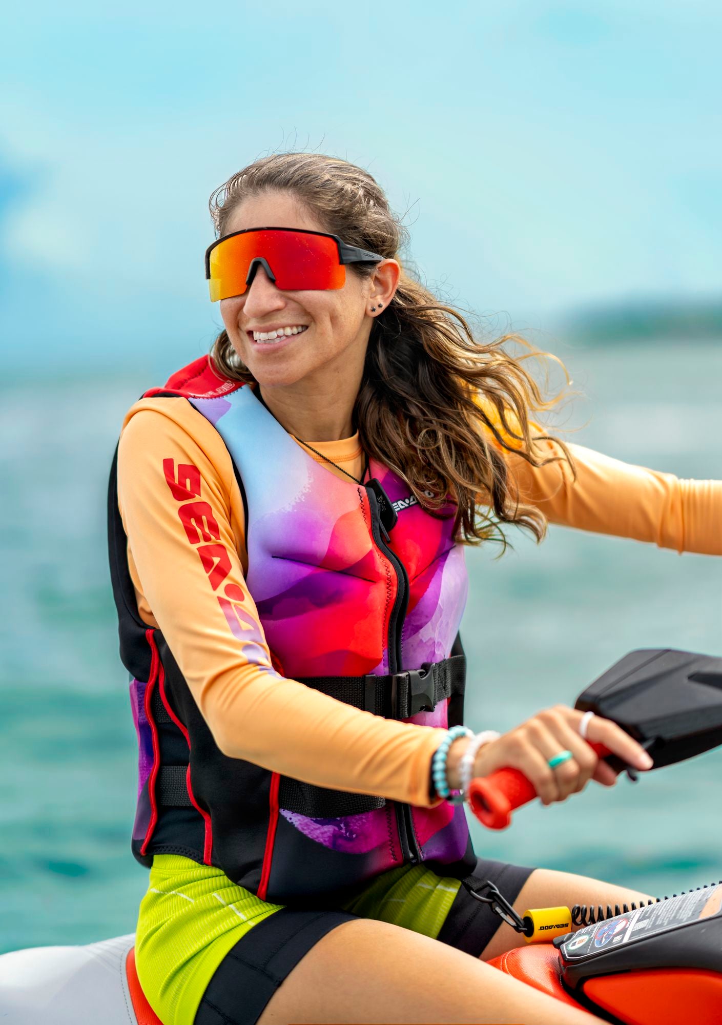 SeaDoo Spark Trixx 1UP 90 iBR Jetski Modell 2024 - Weiß / Dragonred - Marina Wassersport GmbH