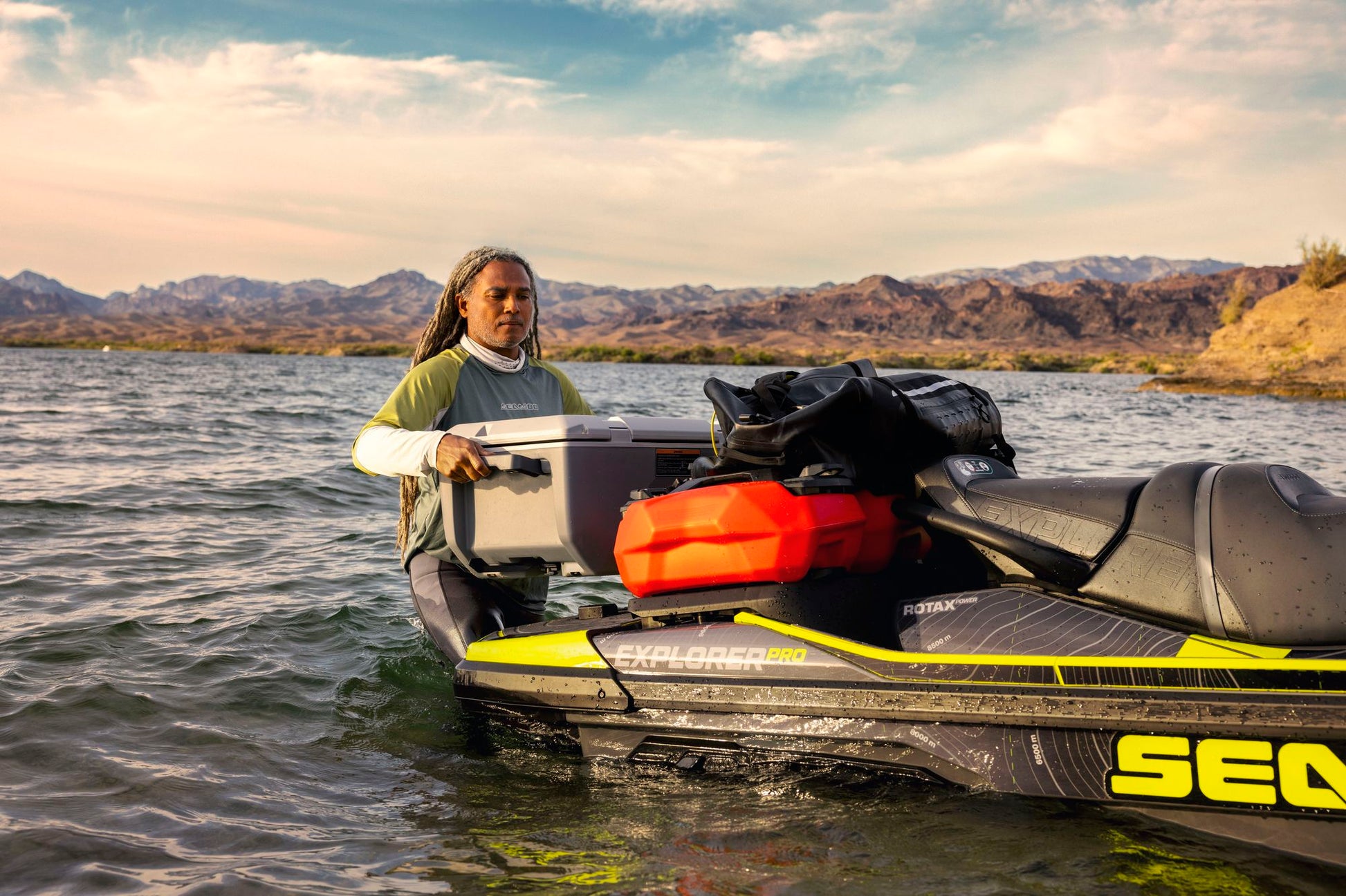 SeaDoo Explorer Pro 170 Audio iDF Jetski Modell 2025 - Iceland Grey - Marina Wassersport GmbH