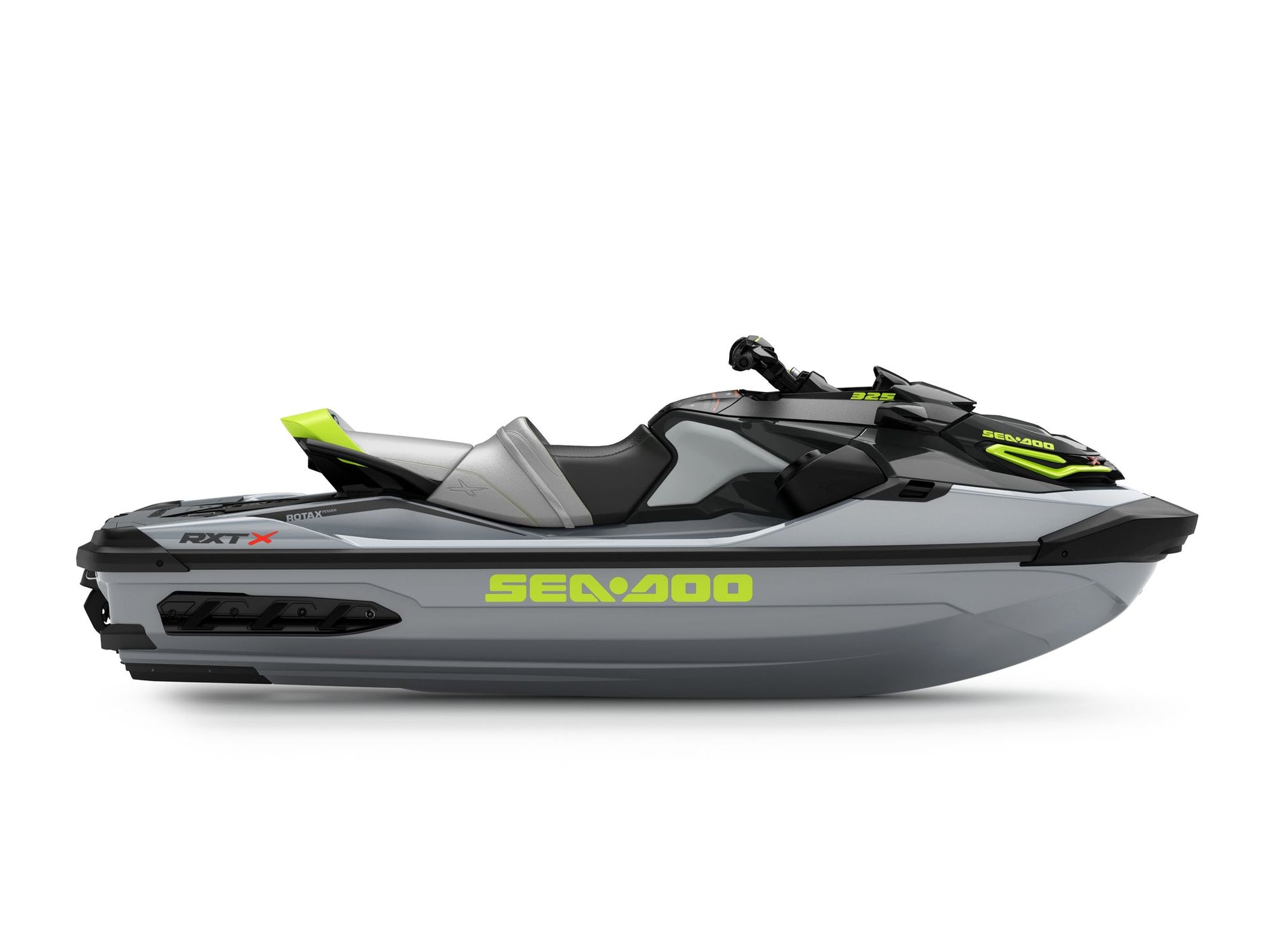 SeaDoo RXT-X RS 325 Audio Jetski Modell 2025 - Ice Metal / Manta Green - Marina Wassersport GmbH