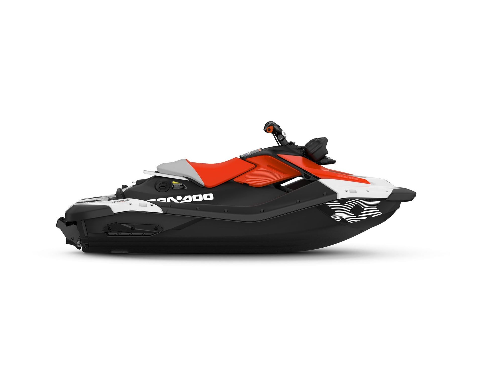 SeaDoo Spark Trixx 1UP 90 iBR Jetski Modell 2025 - White / Dragon Red - Marina Wassersport GmbH