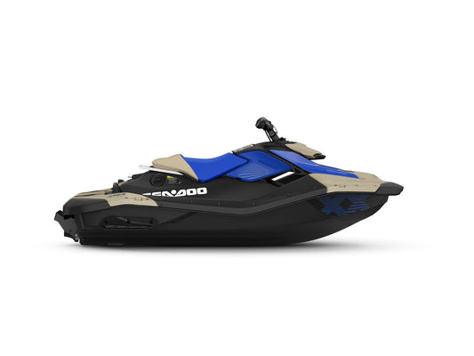 SeaDoo Spark Trixx 1UP 90 iBR Jetski Modell 2025 - Sand / Dazzling Blue - Marina Wassersport GmbH