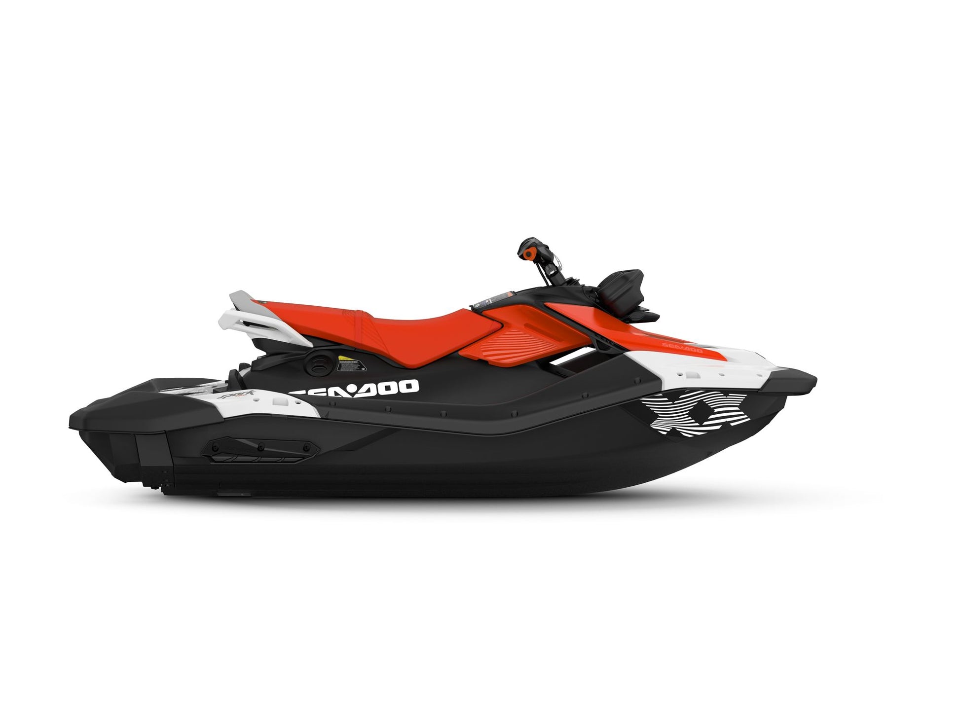 SeaDoo Spark Trixx 3UP 90 iBR Jetski Modell 2025 - White / Dragon Red - Marina Wassersport GmbH