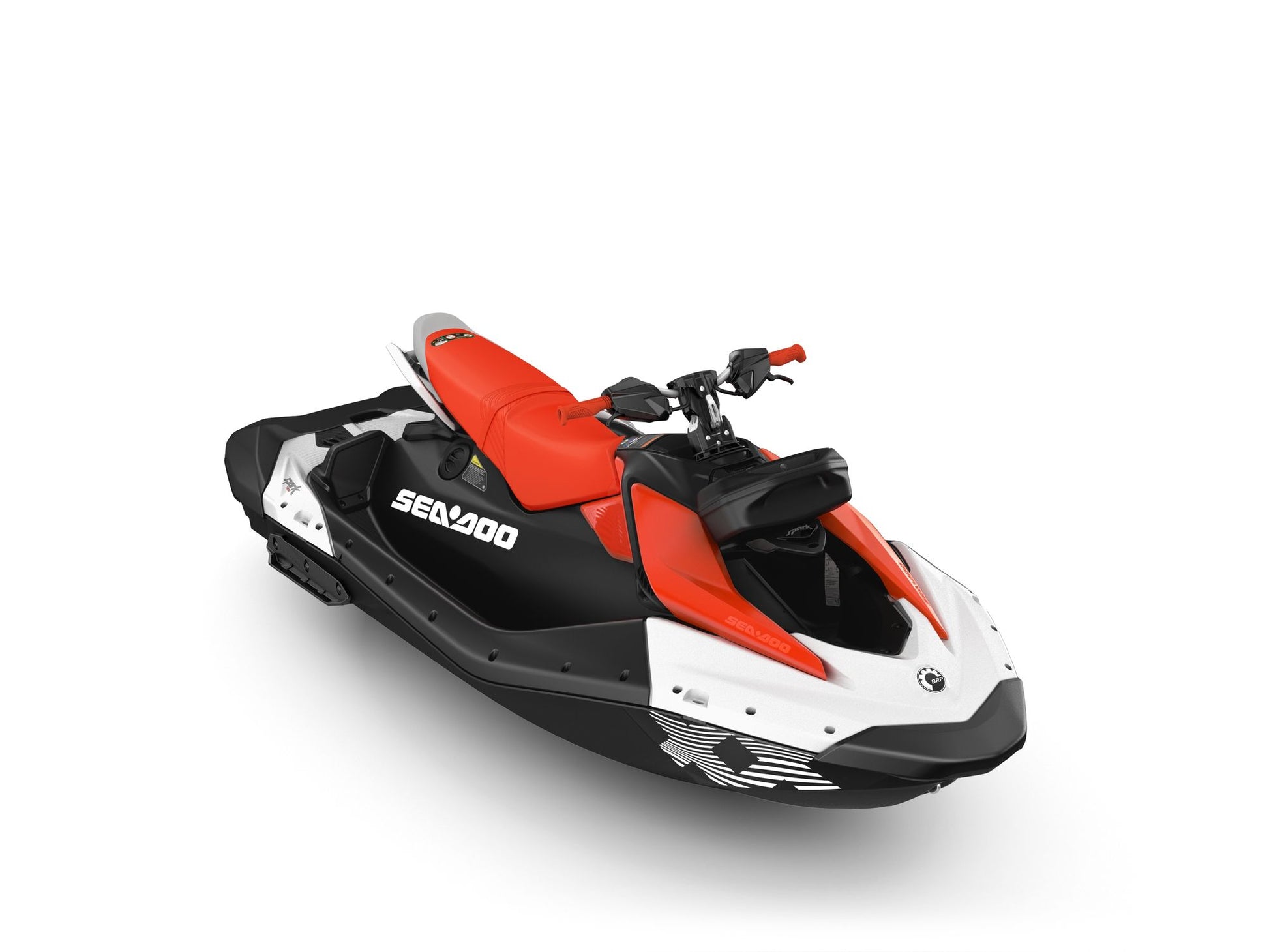 SeaDoo Spark Trixx 3UP 90 iBR Jetski Modell 2025 - White / Dragon Red - Marina Wassersport GmbH