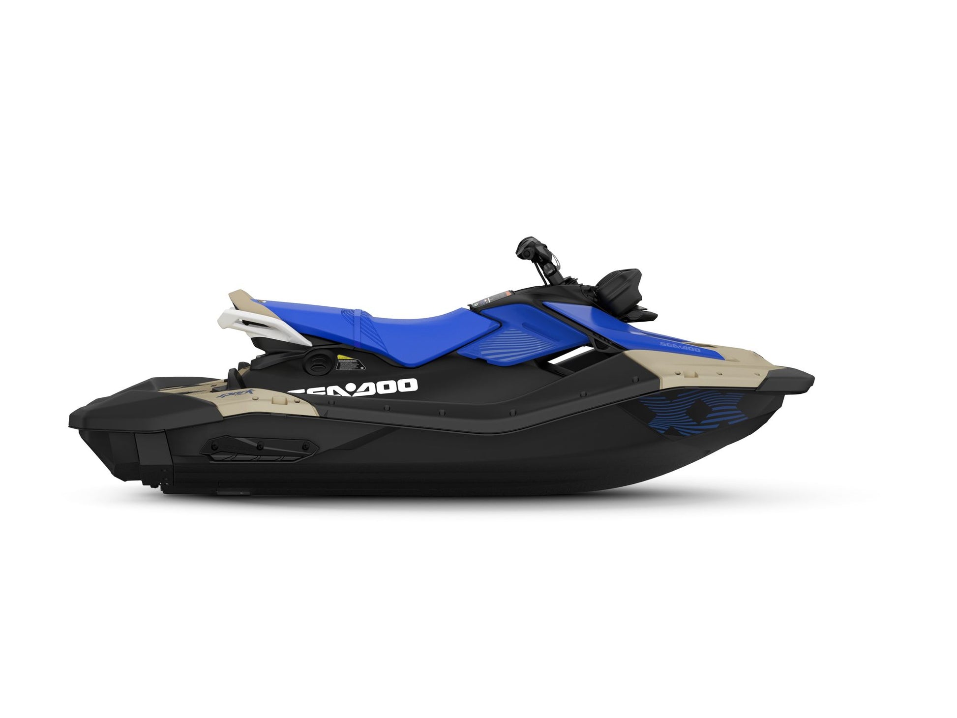 SeaDoo Spark Trixx 3UP 90 iBR Jetski Modell 2025 - Sand / Dazzling Blue - Marina Wassersport GmbH