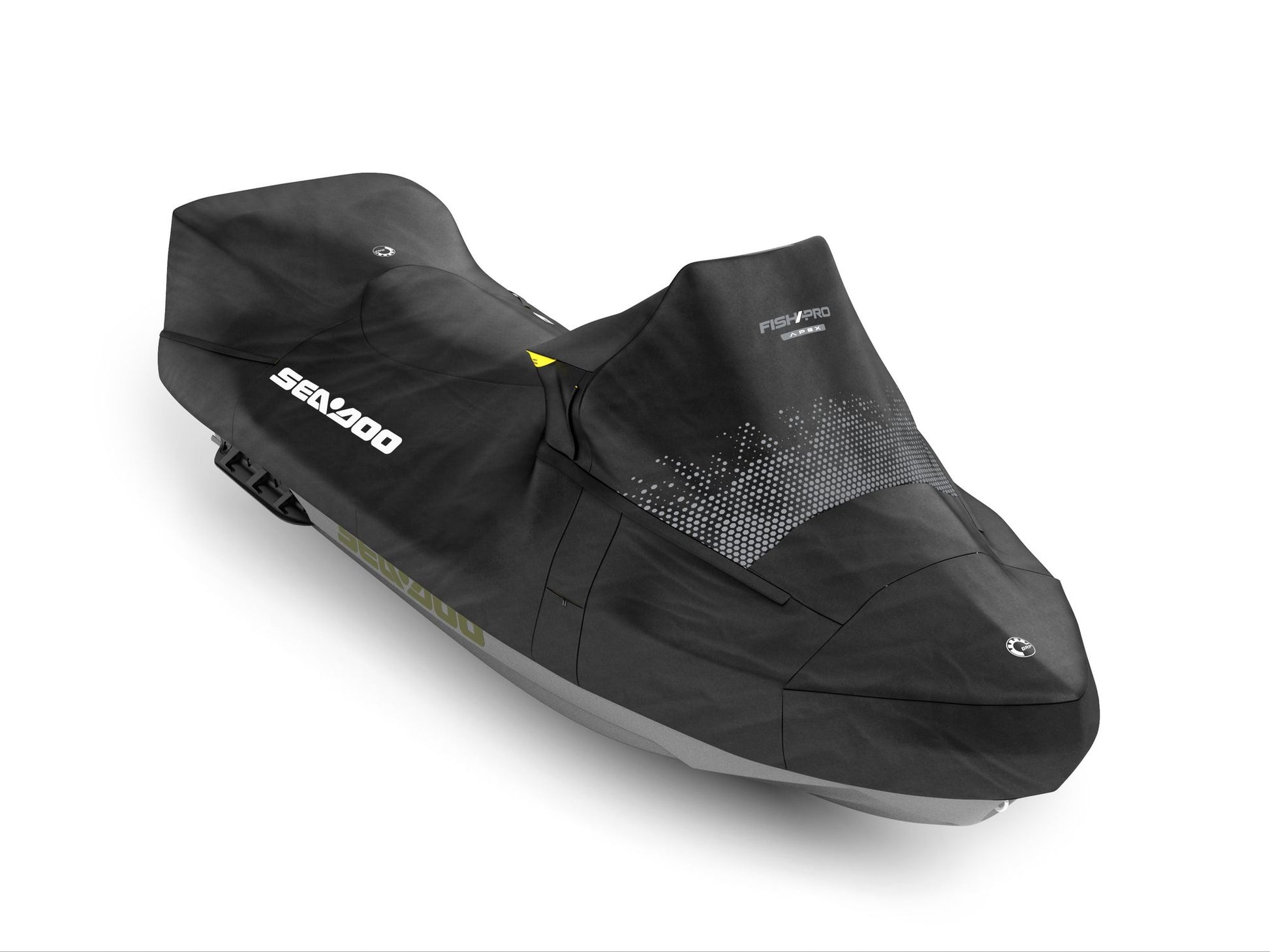 SeaDoo FishPro APEX 300 Audio iDF Jetski Modell 2025 - Shark Grey / Nori Green - Marina Wassersport GmbH