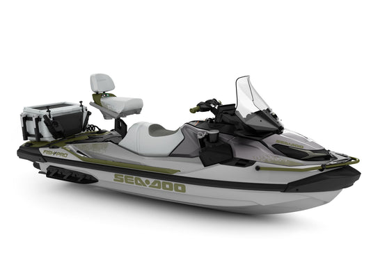 SeaDoo FishPro APEX 300 Audio iDF Jetski Modell 2025 - Shark Grey / Nori Green - Marina Wassersport GmbH