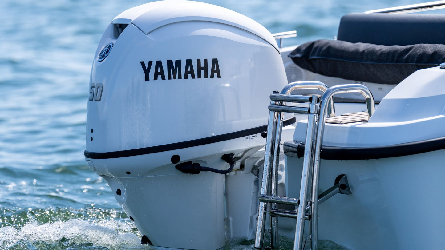 Yamaha F50L Aussenborder - weiss