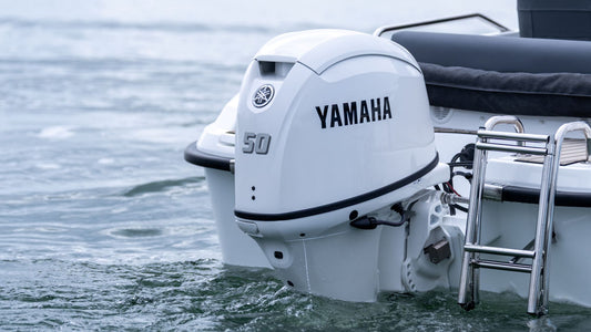 Yamaha F50L Aussenborder - weiss