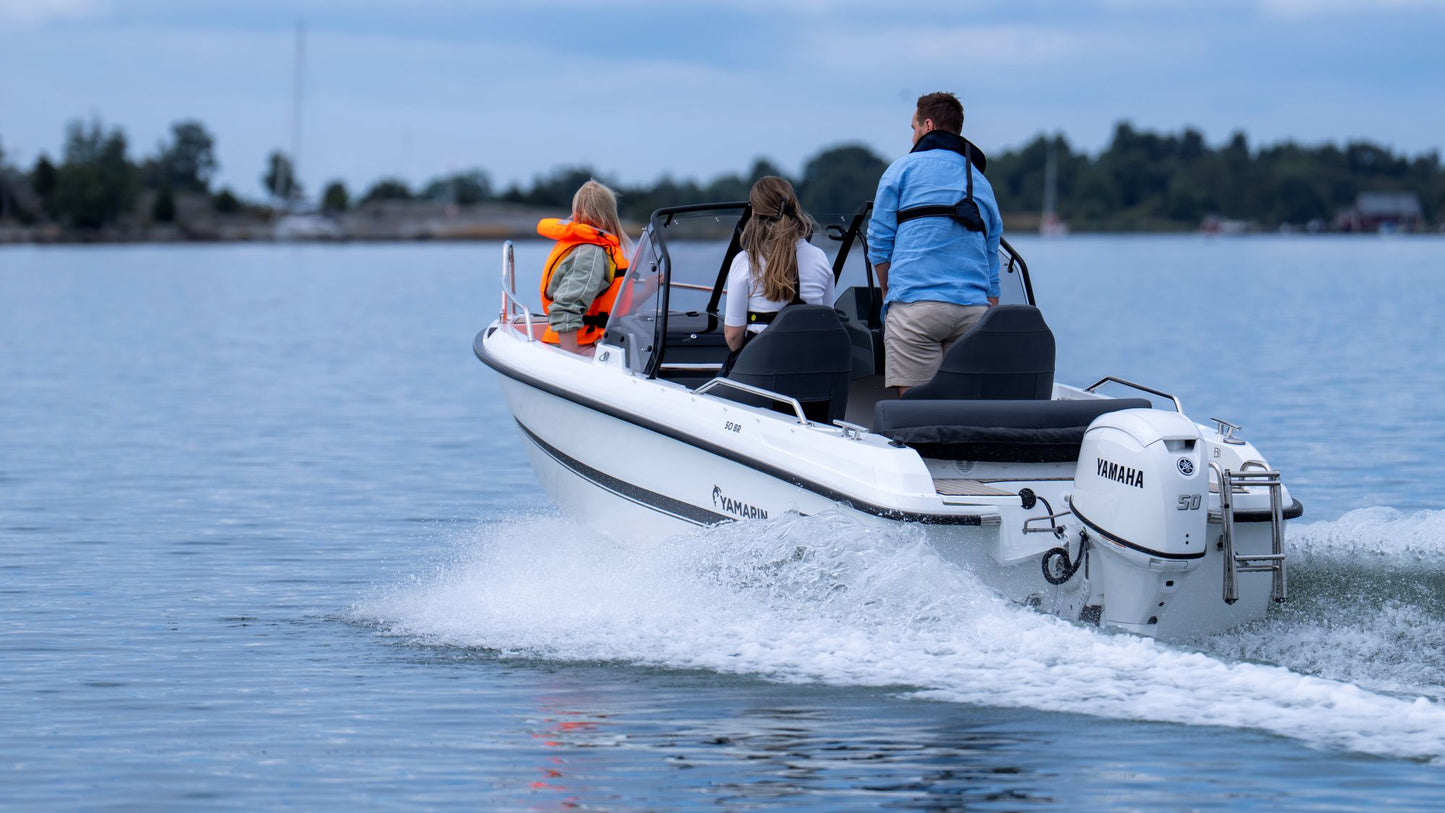 Yamaha F50L Aussenborder - weiss