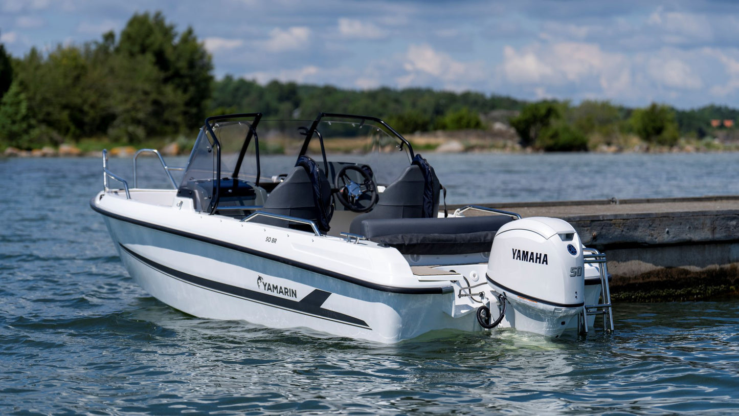 Yamaha F50L Aussenborder - weiss