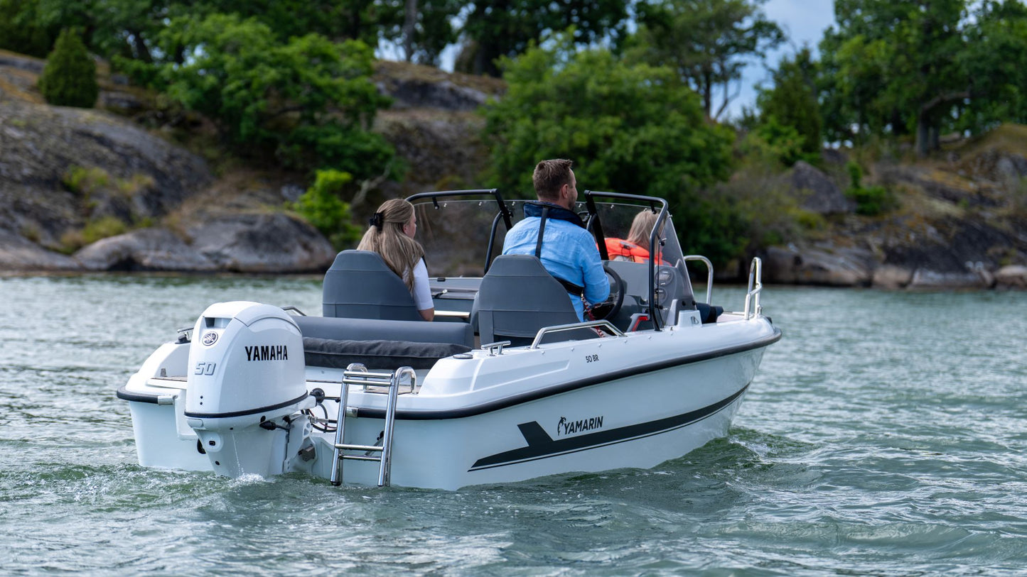 Yamaha F50L Aussenborder - weiss