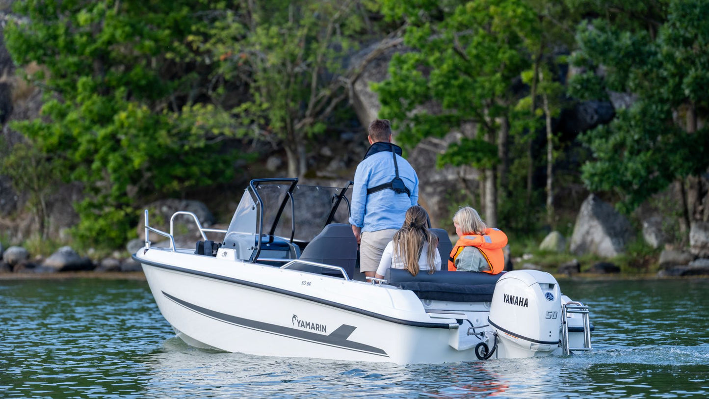 Yamaha F50L Aussenborder - weiss