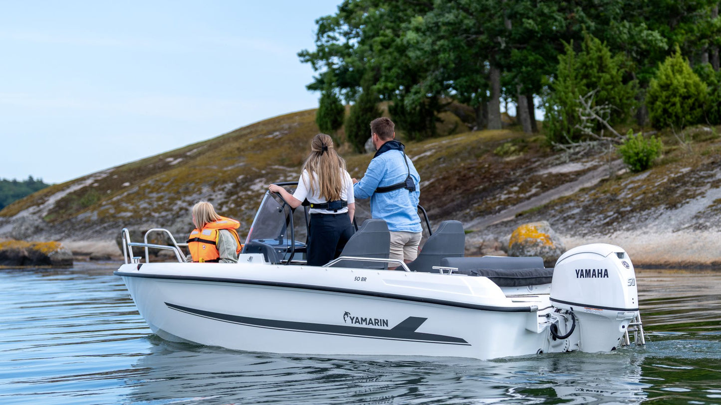 Yamaha F50L Aussenborder - weiss