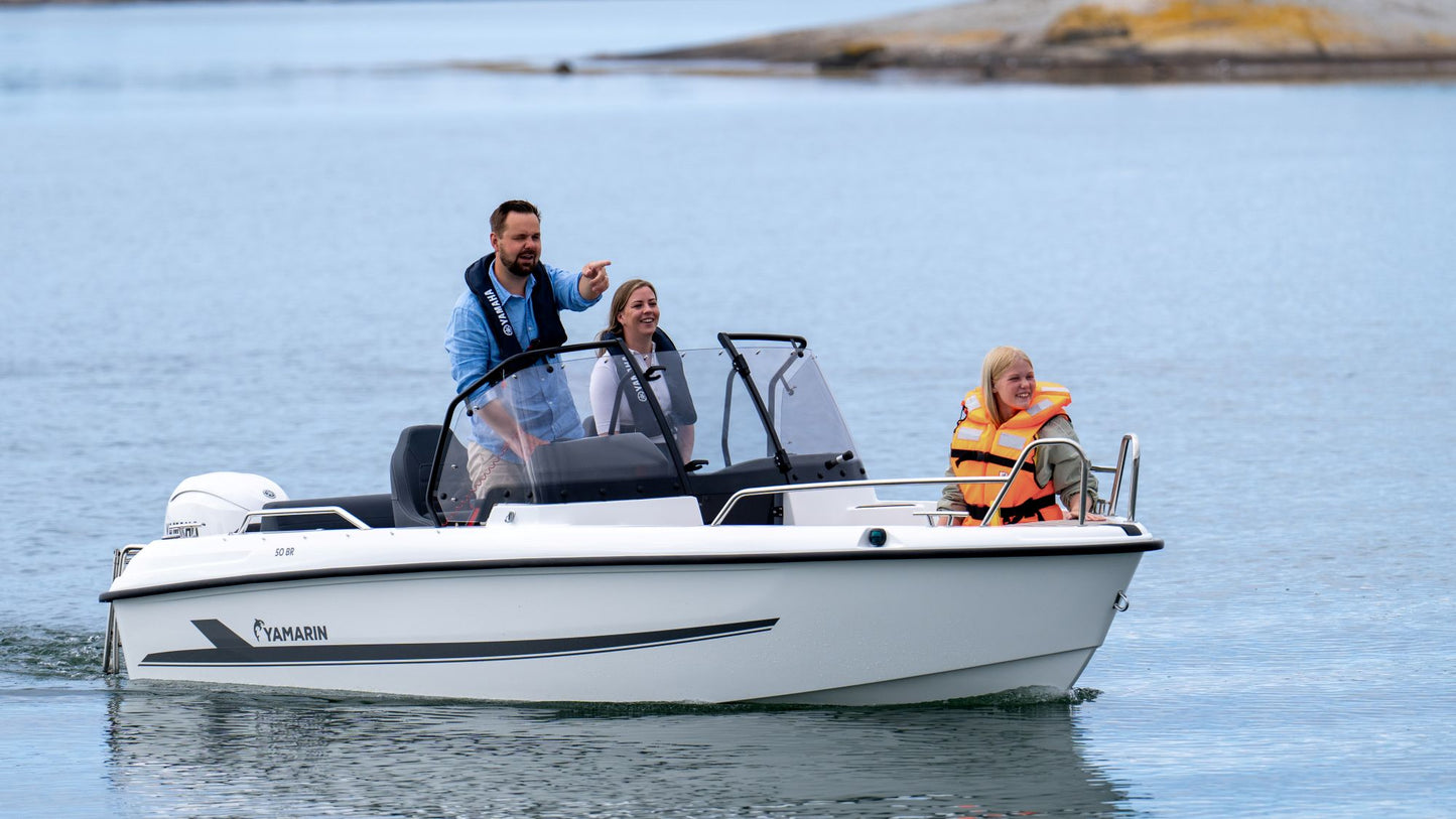 Yamaha F50L Aussenborder - weiss