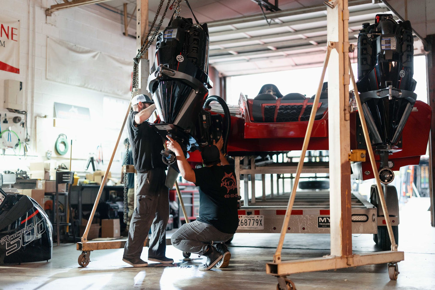 Mercury R500 V8 Racing Aussenborder