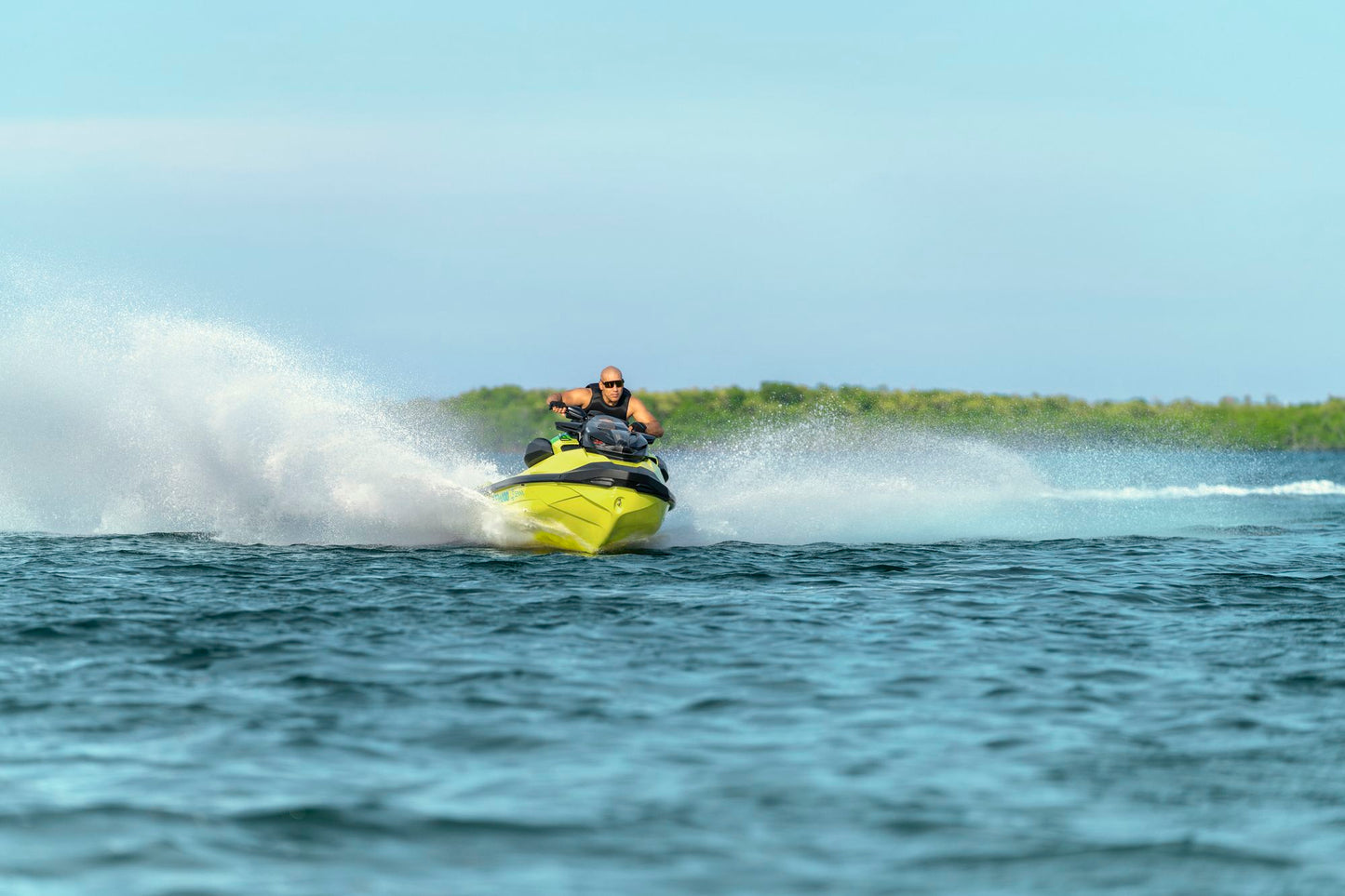 Sea-Doo RXP-X Senna 350 Jetski Modell 2027 Racing Yellow & Amazon Green Limited Edition