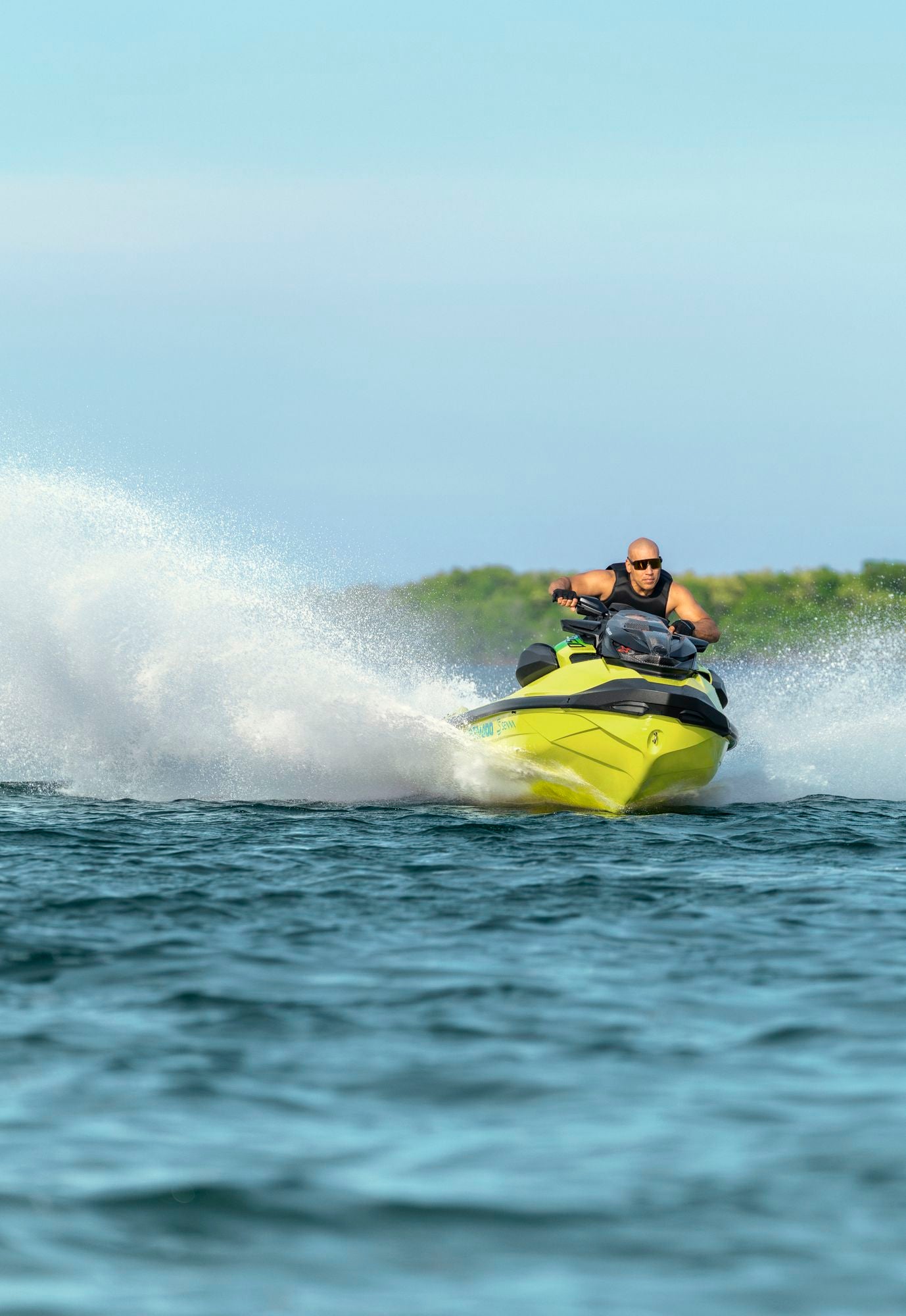 Sea-Doo RXP-X Senna 350 Jetski Modell 2027 Racing Yellow & Amazon Green Limited Edition