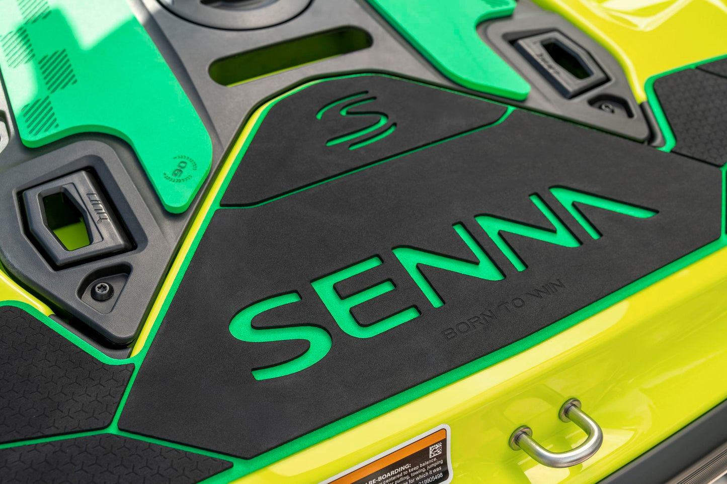 Sea-Doo RXP-X Senna 350 Jetski Modell 2027 Racing Yellow & Amazon Green Limited Edition