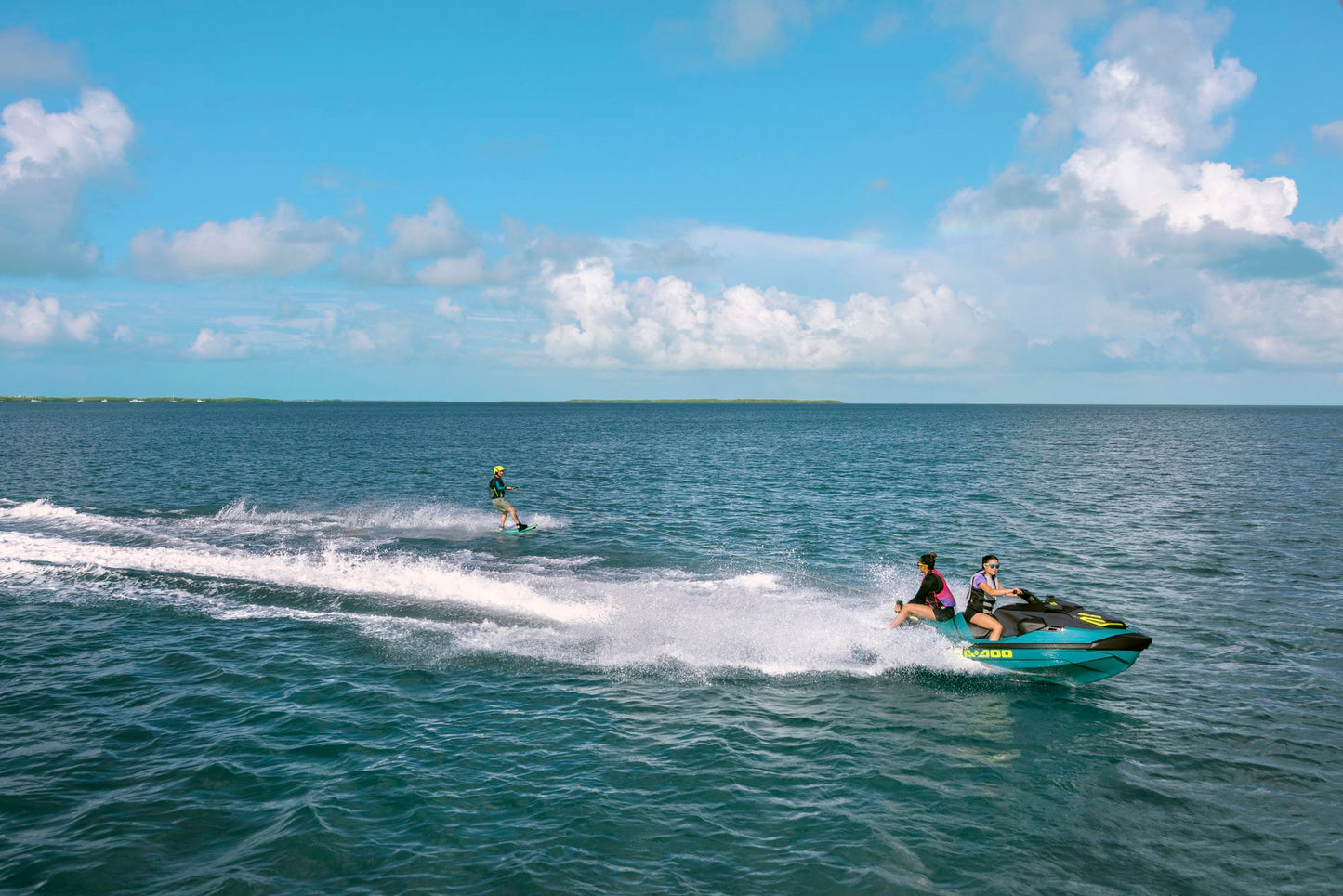 Sea-Doo Wake Pro 230 Jetski Modell 2027 Teal Blue & Manta Green