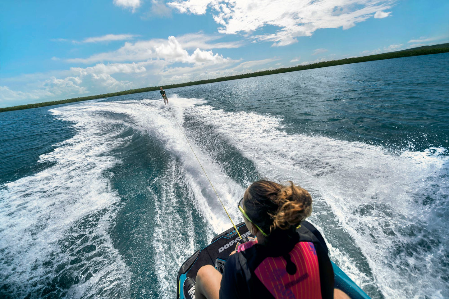Sea-Doo Wake Pro 230 Jetski Modell 2027 Teal Blue & Manta Green