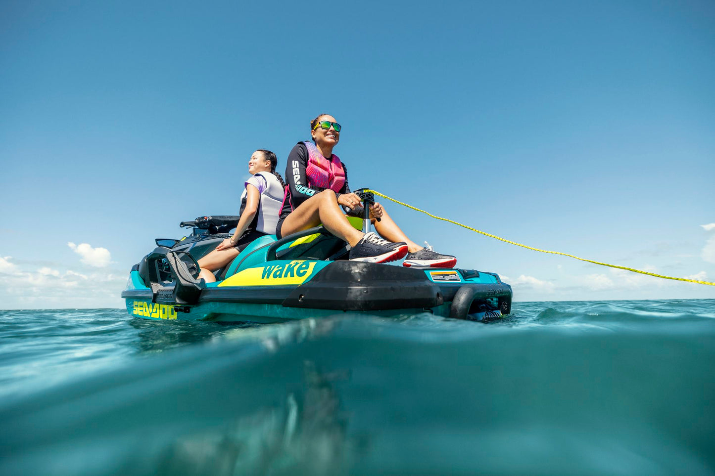 Sea-Doo Wake Pro 230 Jetski Modell 2027 Teal Blue & Manta Green