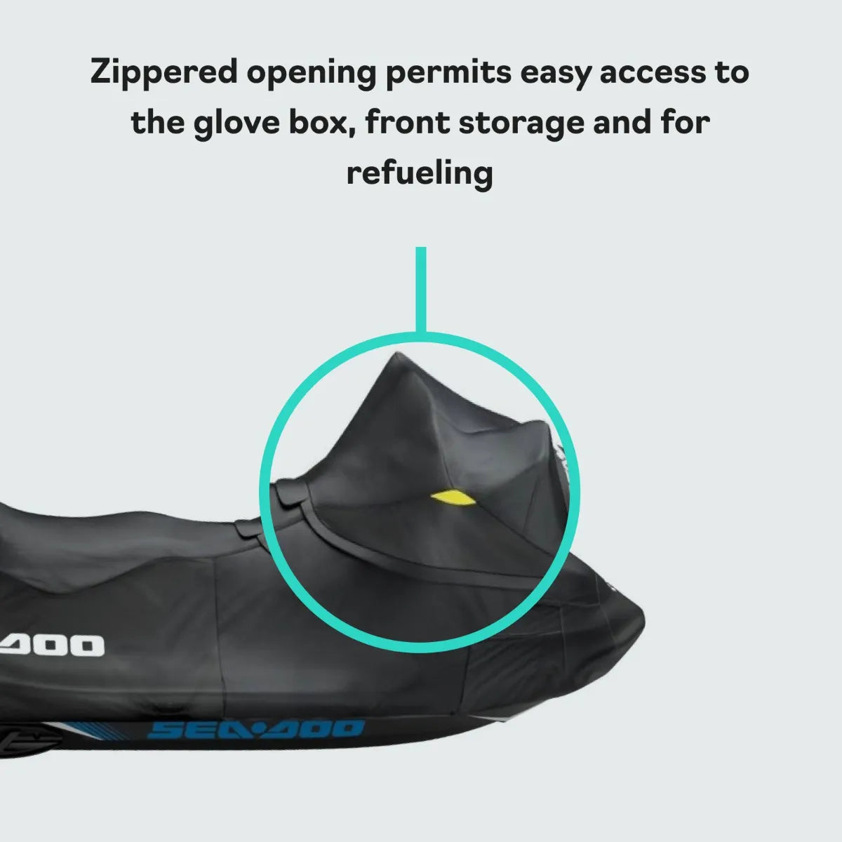 Sea-Doo Abdeckplane für Wake Pro, GTX, RXT & RXT-X | Teilenummer 295101014