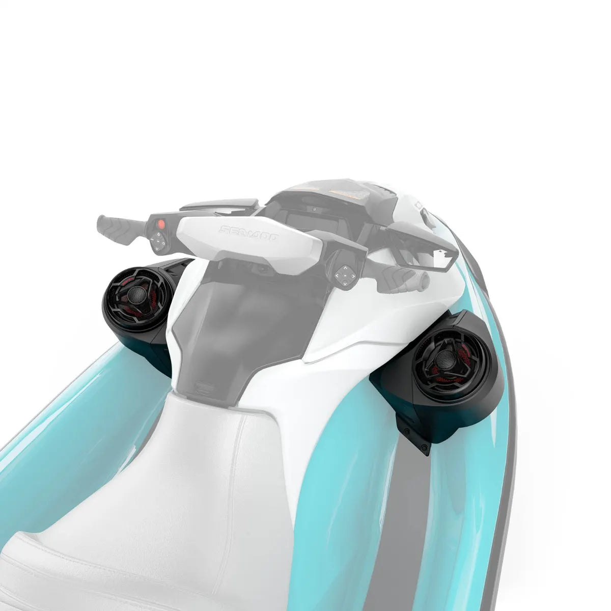 Sea‑Doo Platinum Audio System Kit – 2× 80‑Watt Bluetooth Lautsprecher für GTI / GTR / Wake 170 / RXP‑X / FishPro Scout (295101459)