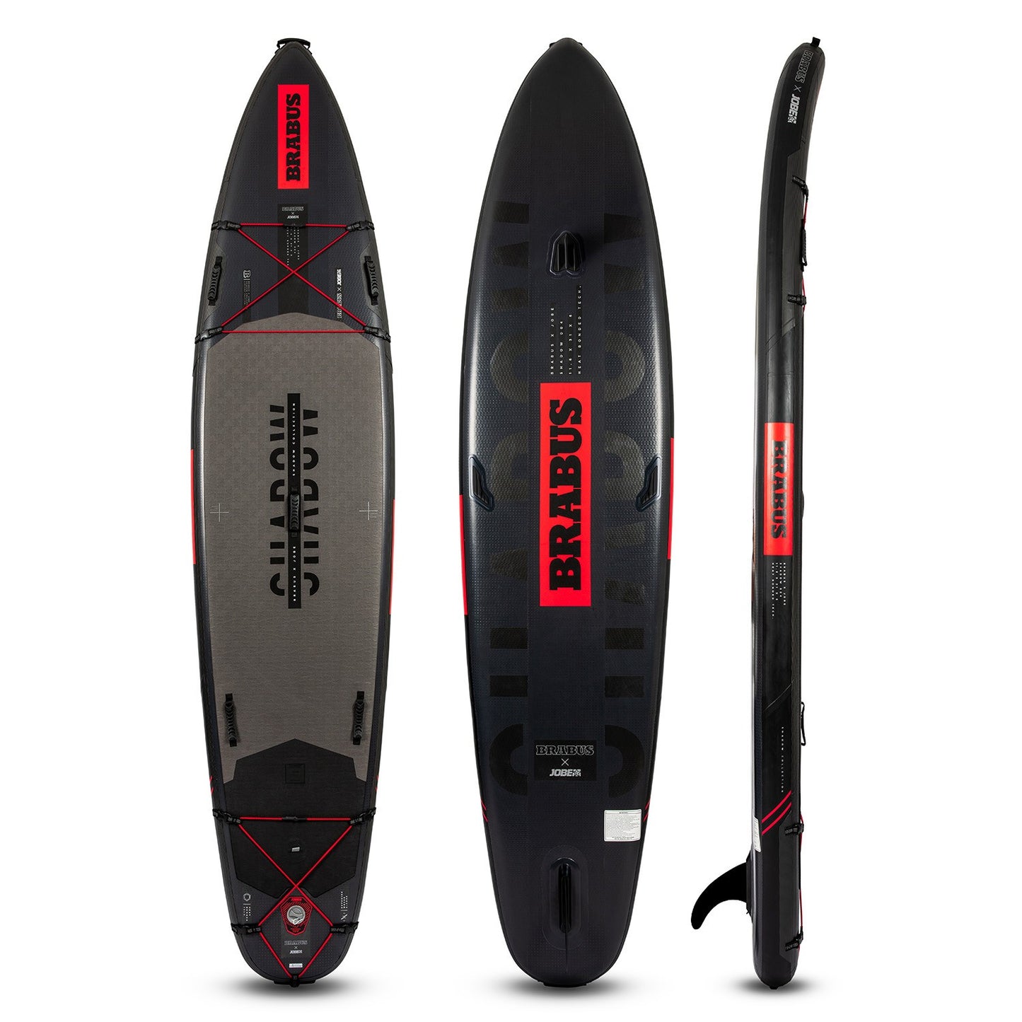 BRABUS x Jobe Shadow 11.6 Limited Edition – Premium Inflatable SUP Board Paket, 350 × 78,8 × 15 cm (486423005)