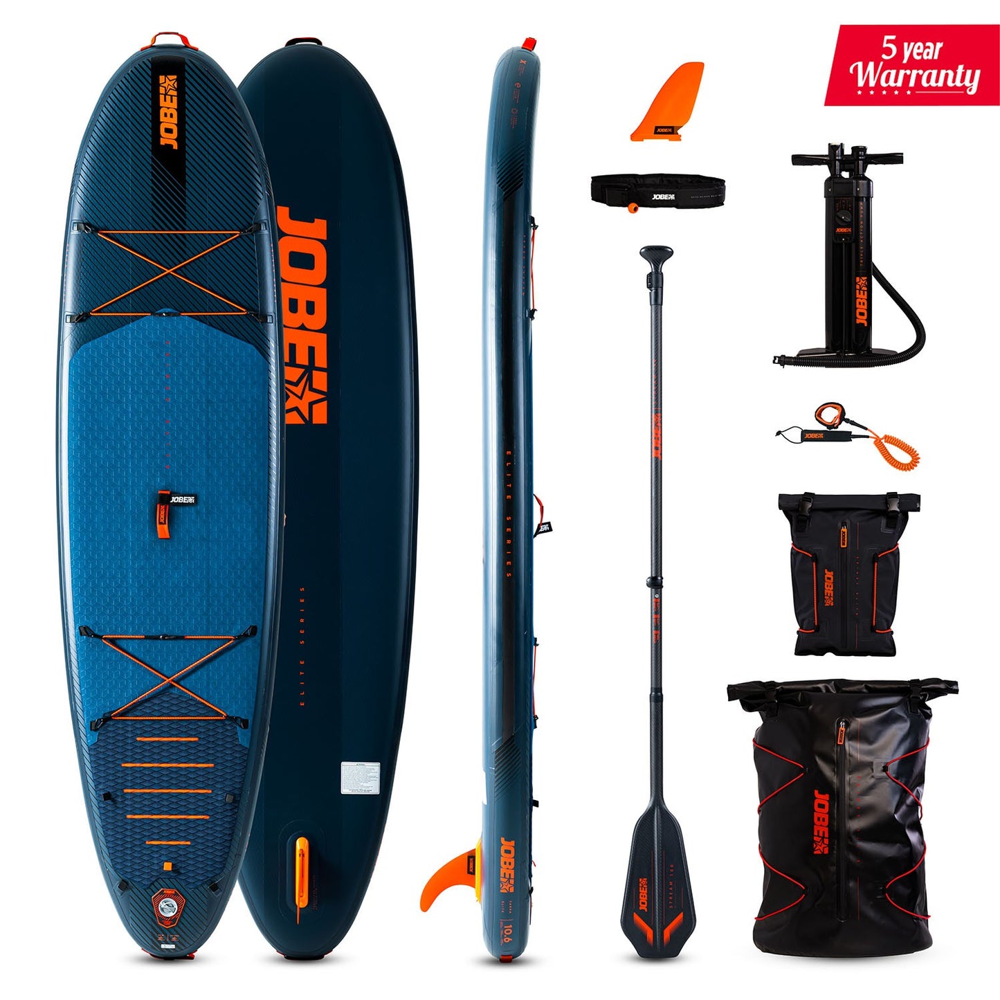Jobe Yarra Elite 10.6 Aufblasbares SUP Board Paket