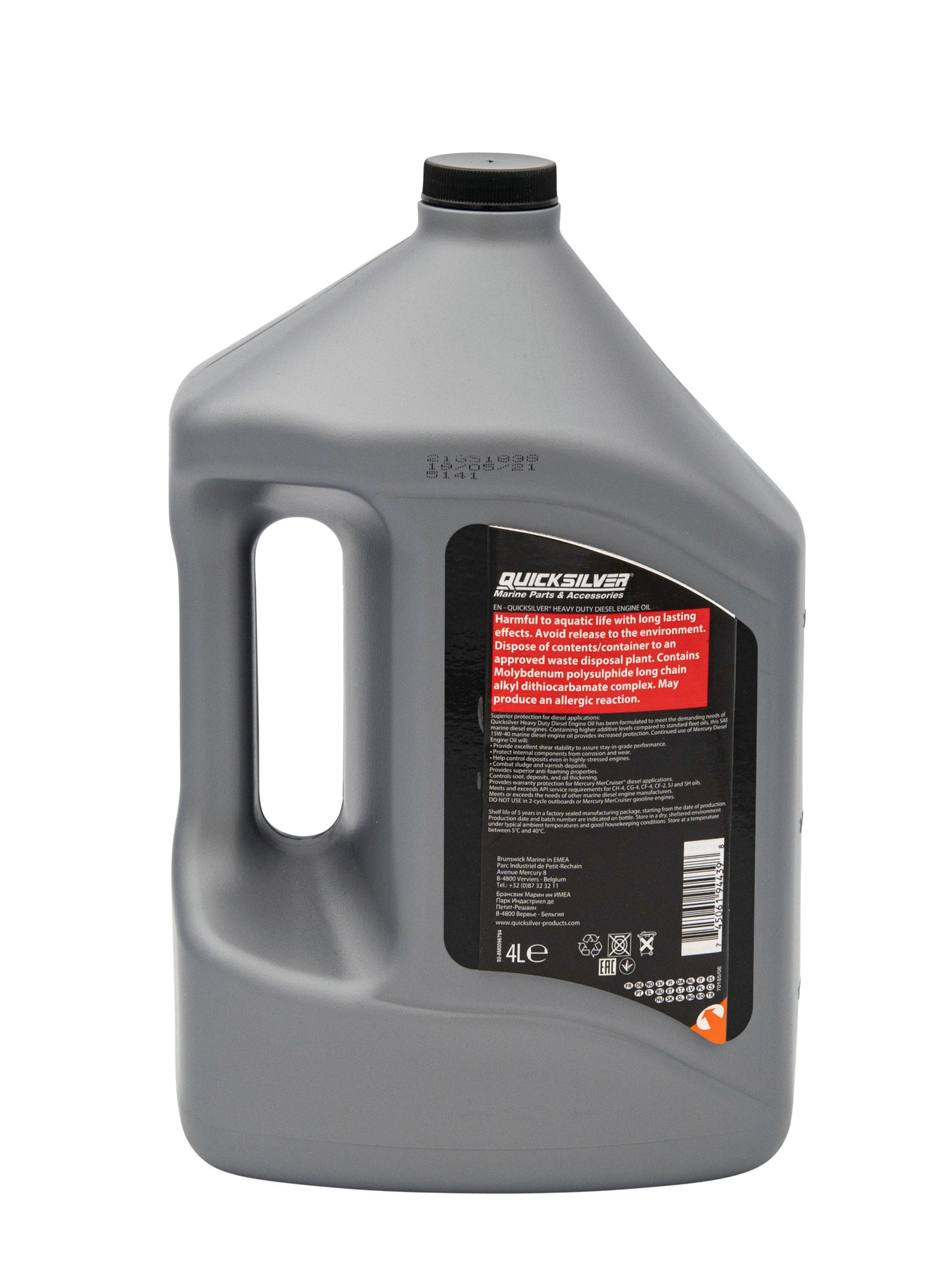 Quicksilver 15W-40 Diesel Motoröl 4 Liter