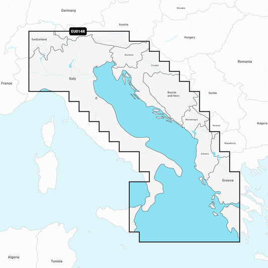 Navionics+ NAEU014R Italien & Adria Seekarte microSD™/SD™ 010-C1318-30